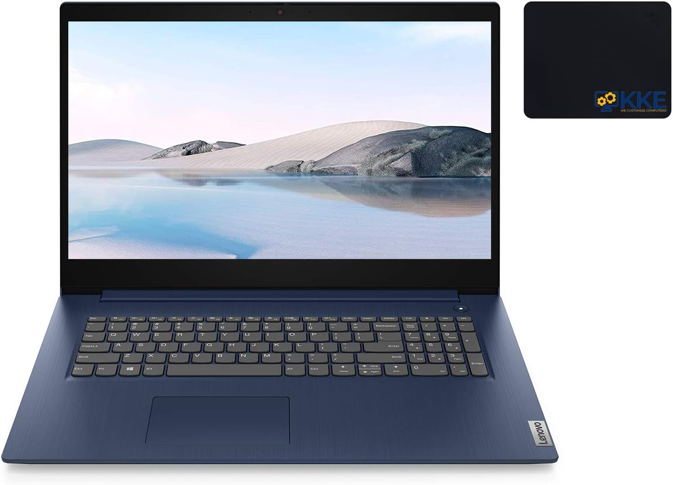 Newest Ideapad 3 Laptop, 17.3" HD+ Screen, Intel Core I5-1035G1 Processor, 8GB RAM, 128GB SSD, HDMI, Wi-Fi, Bluetooth, Windows 11 Home, Blue